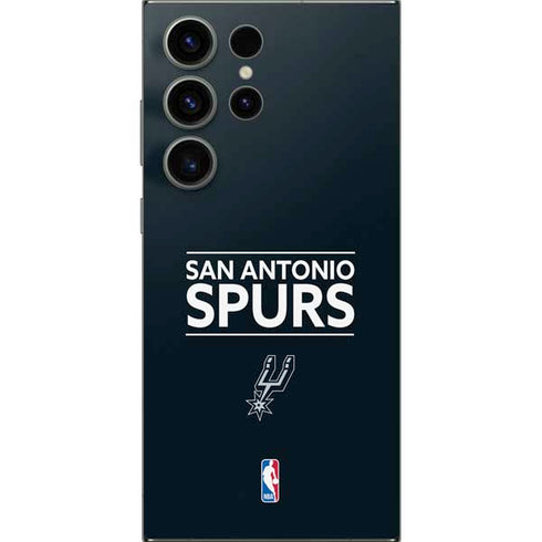 NBA San Antonio Spurs Standard - Black Galaxy S25 Ultra Skin